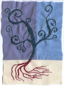 card embroidery